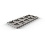 5 mm-es műanyag alátét tetőkampóhoz