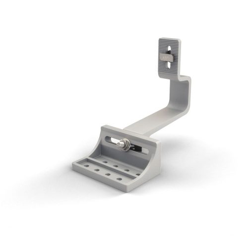 Roof hook aluminium adjustable 100 mm (without wood screw)