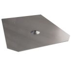 Solar fastener flashing for bitumen shingles 380x280 mm